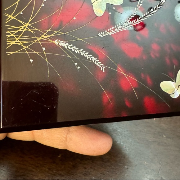 Nakatani Brothers Shokai Yamanaka Lacquerware ABS Resin Business Card Case - Picture 8 of 13